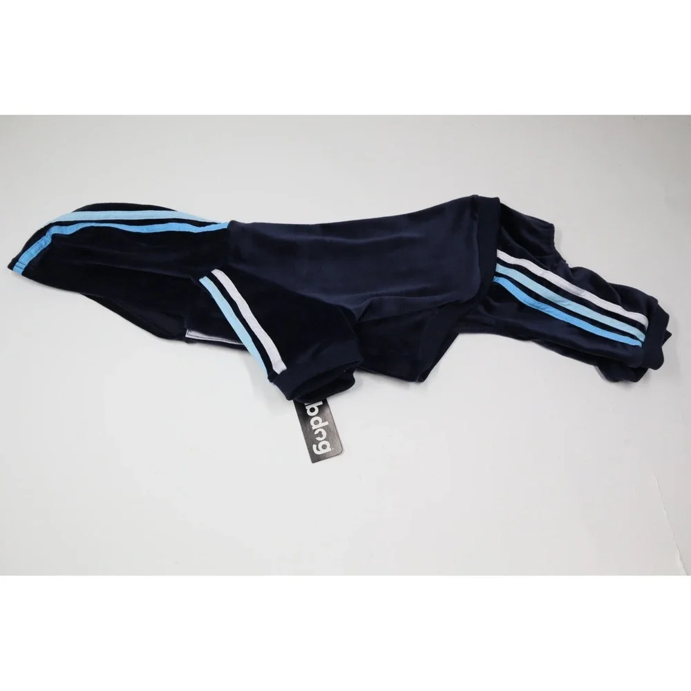 Fabdog Navy Velour Jogger - Blue - 16‎